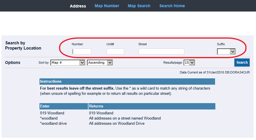 Address Search